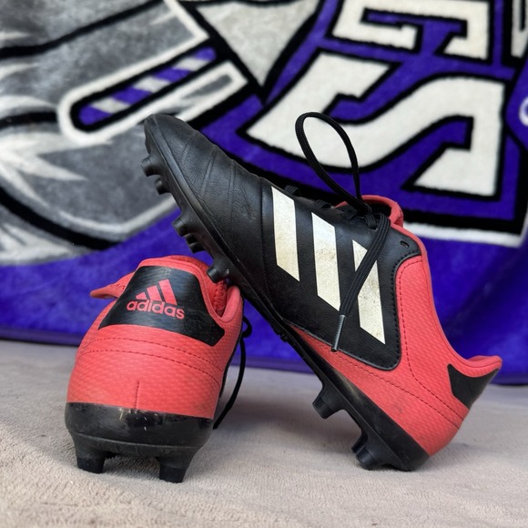 Size 7 - Adidas Mens Copa 18.3 CP8957 Black Soccer Cleats Shoes - Picture 9 of 11